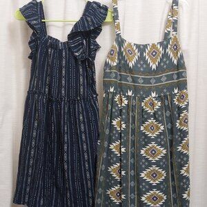 2 casual dresses size small